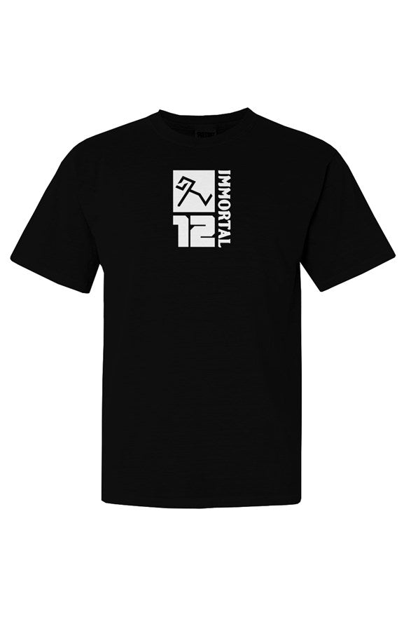 <12 IMMORTAL> Logo Tee - Black